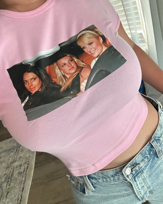Y2K Pink T-shirt