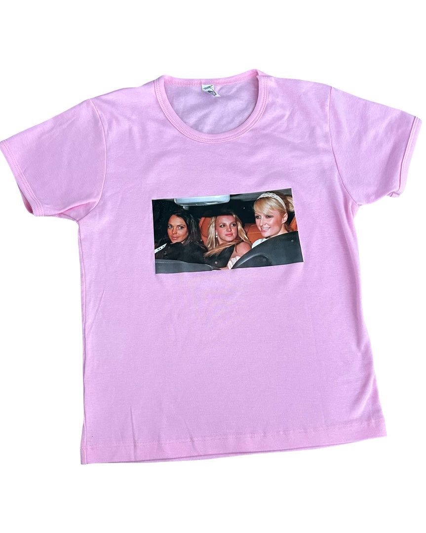 Y2K Pink T-shirt